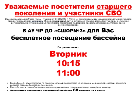 График работы тренажерного зала и бассейна!
