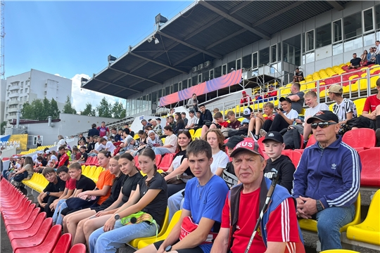 Спортивная школа олимпийского резерва № 2 на открытии Кубка России по спорту лиц с поражением опорно-двигательного аппарата и спорту слепых «Кубок Чемпионов по параатлетике 2025» на стадионе «Олимпийский»