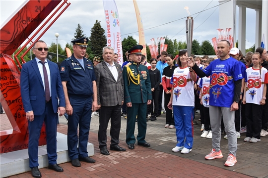 В столице Чувашии состоялся Всероссийский патриотический забег «От Победы к Победе»