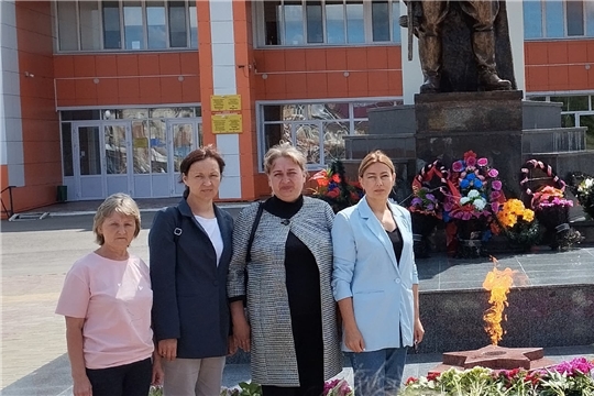 Центральная библиотека приняла участие в митинге, посвящённом "Дню памяти и скорби"