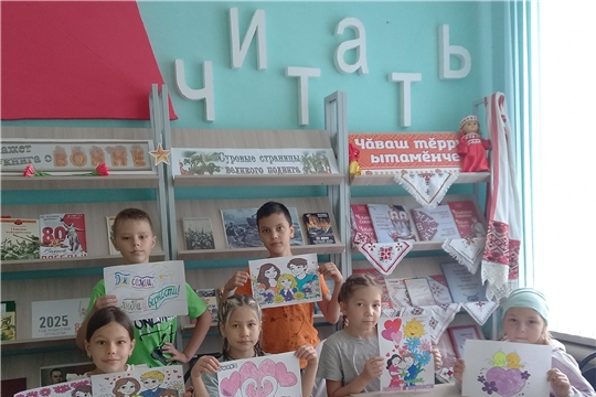Индырчская библиотека провела час духовности «Под покровом Петра и Февронии»