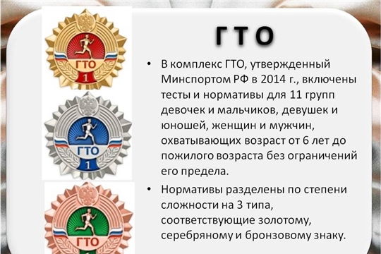 Знаки отличия ГТО